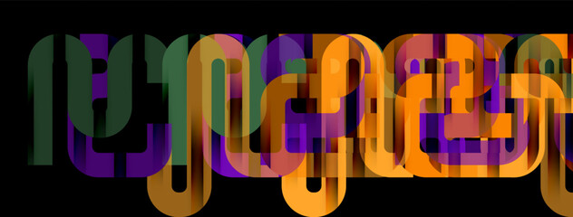 Lines, abstract letter style design background. Geometric vector Illustration For Wallpaper, Banner, Background, Card, Book Illustration, landing page