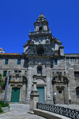 Obraz premium An old church in the city of A Coruña in Spain.