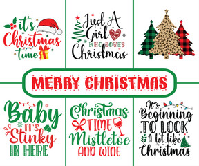 Christmas svg t-shirt design bundle, Christmas t-shirt design bundle, Christmas SVG Quotes Design t-shirt Bundle, marry Christmas