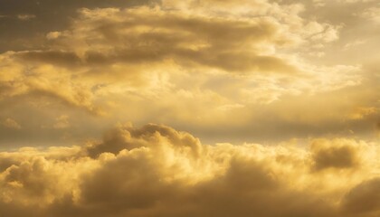 Fototapeta premium 金色の雲