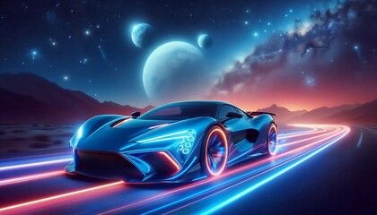 Neon Velocity: A Cyber-Speed Journey