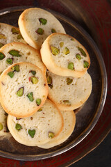 pistachio cookies for dessert and treat