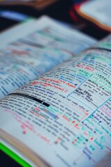 Highlighted Defensive Driving Manual with Notes - Ideal for Driving Education Materials, Study Guides, and Safety Learning Resources