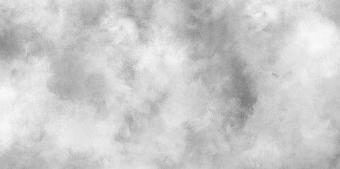 Abstract grunge white or grey watercolor painting background, Concrete old and grainy wall white color grunge texture, Beautiful blurry abstract black and white texture background with smoke.