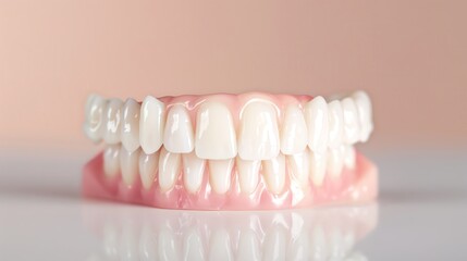 Fototapeta premium Tooth with whitening effects, cosmetic dental care