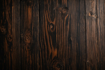 Obraz premium dark brown old wood texture background