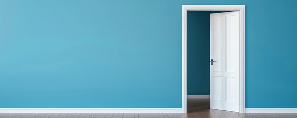 Open door sign symbolizing new opportunities, open opportunities