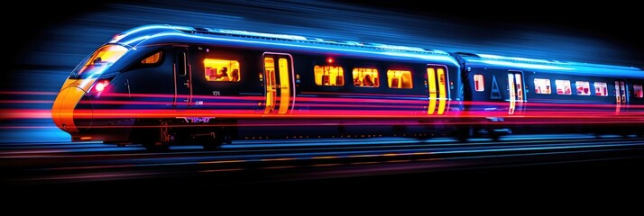 Obraz premium There is a train that prominently displays the number 24 on it