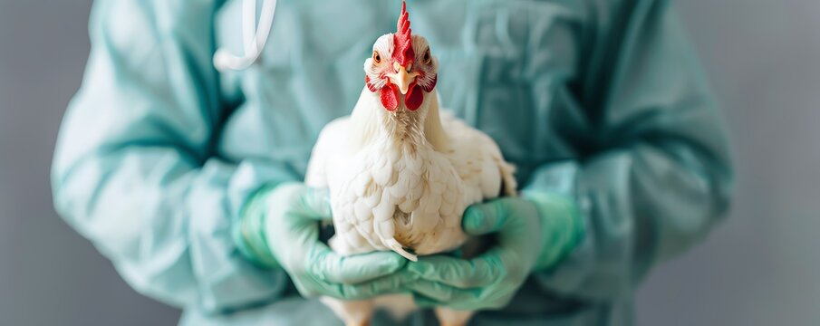 Health alert for avian flu with medical professionals, public health