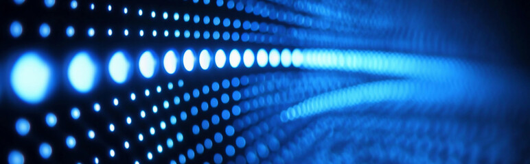 Colorful LED Light Wall Display