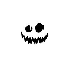 Halloween Scary Face Vector