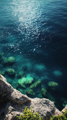 Obraz premium the seashore. International Black Sea Day. sea waves.