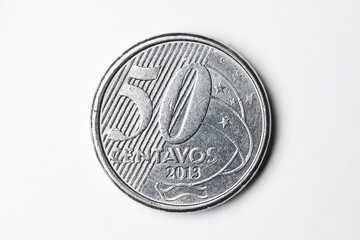 50 Centavos coin South America