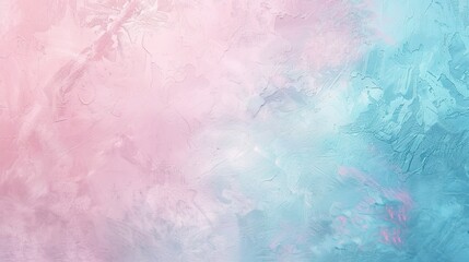 Fototapeta premium Serene Pastel Blue and Pink Gradient with Gentle Texture for Background Design