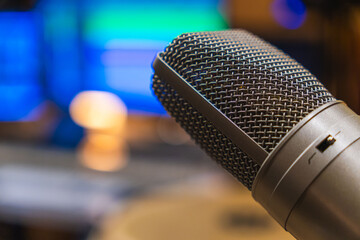 condenser microphone and its detail in the recording studio