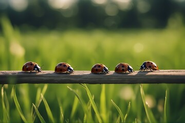 ladybugs bridge family grass nature animal insect beetle coccinellidae humor wildlife up wet fun bug leaf love green funny close plant fresh meadow spring summer season garden beauty saving little