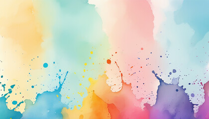 Obraz premium Abstract wallpaper background, splashes of oil paint in soft colors