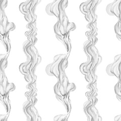 Seamless pattern on isolated background