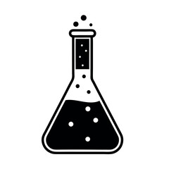 a Flask icon vector illustration