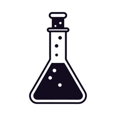 a Flask icon vector illustration