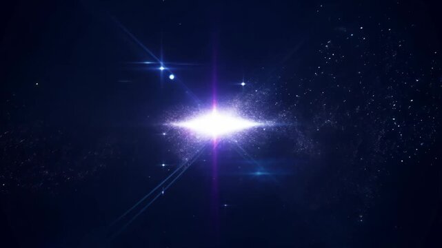 Witness a breathtaking display of cosmic brilliance as starlight dances through the vastness of the universe, illuminating the wonders of the night sky. timelapse