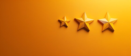 Customer satisfaction award Superb feedback and unmatched service excellence on an orange backdrop