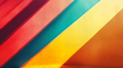 Obraz premium Colorful Expressive Wall Painted Design Expressing Motion and Rhythm Wallpaper Background