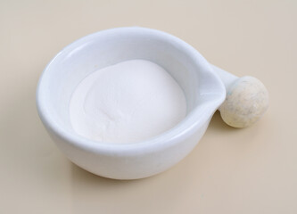 Aluminium hydroxide powder, is found in nature as the mineral gibbsite