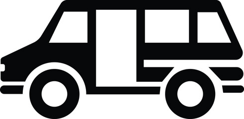 Vector EPS File of Vehicle Icon Design with Travel Theme, Ideal for Digital and Print Media, Featuring Modern Transportation Elements and Travel-Related Symbols for Graphic Projects.