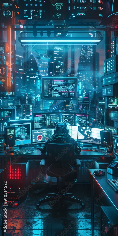 Poster ample room for adding cybersecurity concepts.