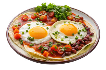 A plate of Huevos Rancheros