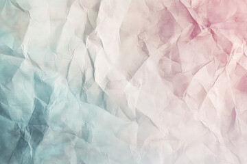 Obraz premium Blending Soft Hues: An Organic Fusion of Crinkled Pastel Textures