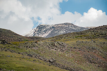 Fototapeta premium landscape with sky and clouds