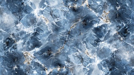 Obraz premium blue and white marble texture background