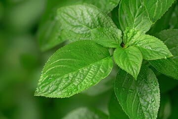 Close-up of walnut on twig. Beautiful simple AI generated image in 4K, unique.