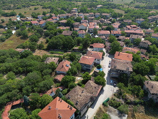 Obraz premium Yoruk Village, located in Safranbolu, Turkey, is famous for its Ottoman-era houses and streets.