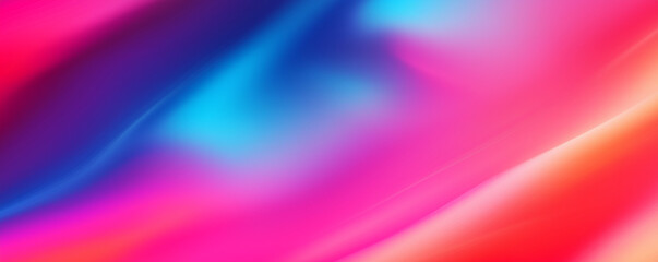 Obraz premium wavy abstract background with dark blue teal orange red pink and black colot with grainy texture. vibrant color retro style wallpaper