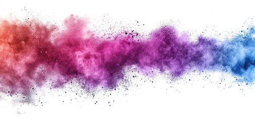 Obraz premium Abstract Powder Splatted Background