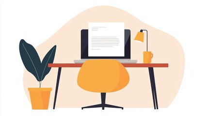 SEO content, conversion-focused copy, flat design illustration