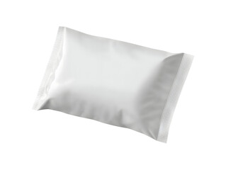 Blank packaging paper wipes isolated on transparent or white background