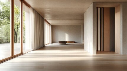Obraz premium Minimalist Interior Design with Natural Light