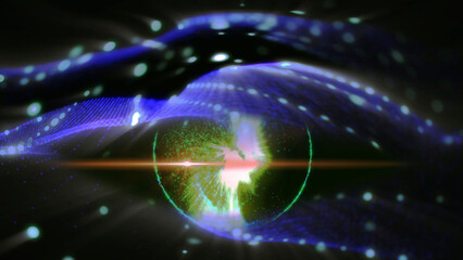 The Intelligent Universe opens its eyelids and watches us.
