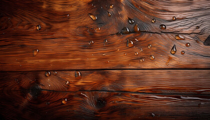 Obraz premium Tapeta, tło z motywem starego dębu, drzewo, drewno. Generative AI