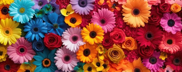 Floral Mandala Mandala design made entirely of flowers