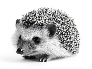 Obraz premium A simple yet striking image of a hedge as a silhouette against the background