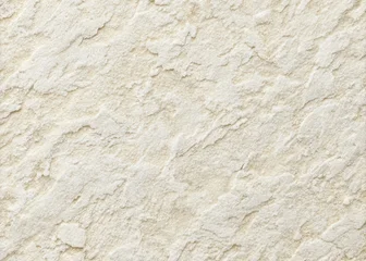 Fotobehang High-resolution image of a beautiful white stone texture with subtle shine and intricate patterns, perfect for use as a wallpaper or graphic design element. © Adisorn