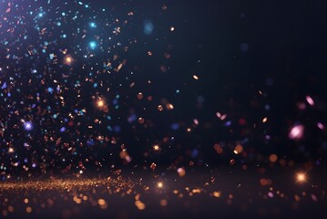 Obraz premium Blurry bokeh background backdrop magic shine glitter 
