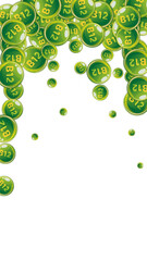 Vitamin B12 messy round pills.