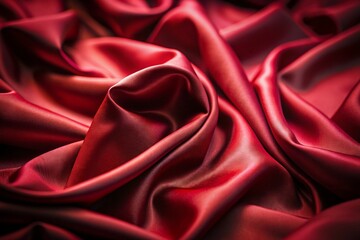 Obraz premium Smooth Blurred light dark red Fabric Background