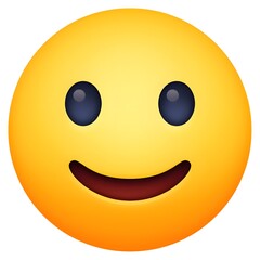 Fototapeta premium Slightly Smiling Face